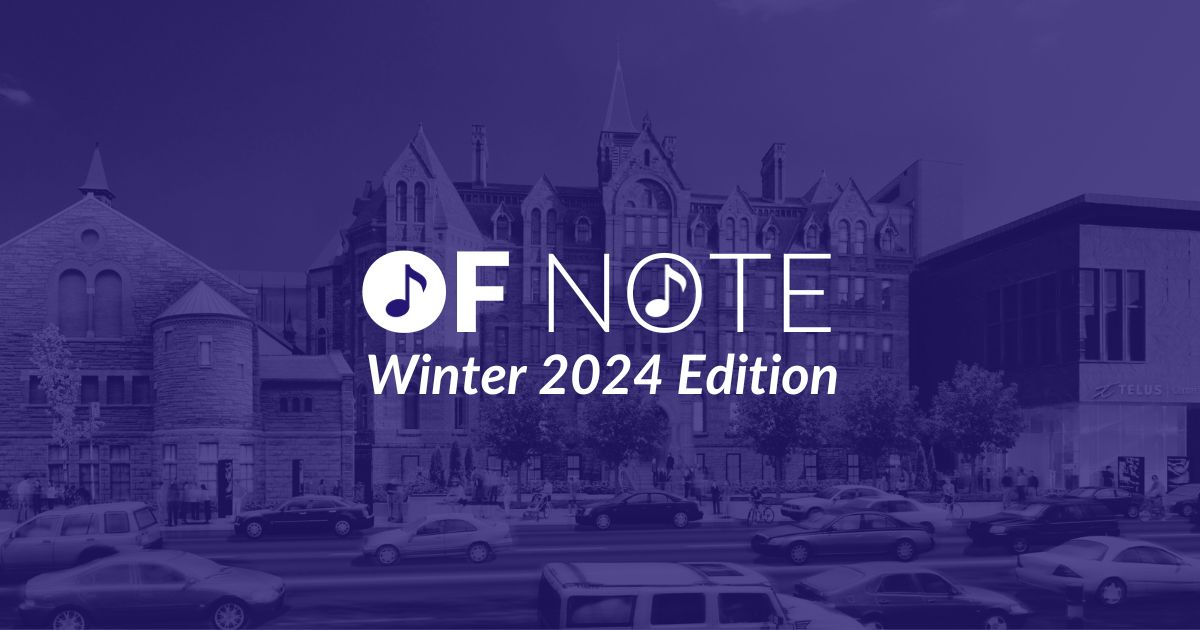 Of Note: Winter 2024 Edition